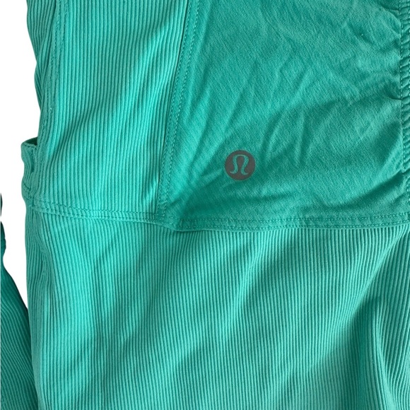 Lululemon Athletica Turquoise Full-Zip Hoodie – Size 4 - Picture 10 of 11